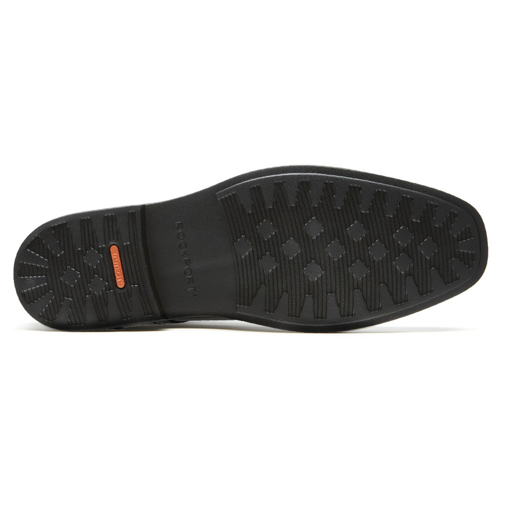 Rockport Oxfords Herr Svarta - Slayter Apron Toe - XIKBG3752